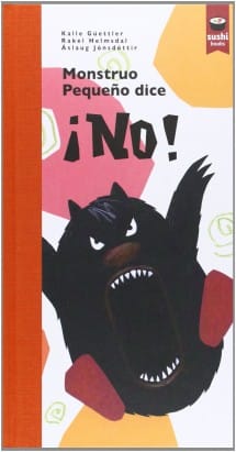 Monstruo pequeño dice ¡NO! (portada)