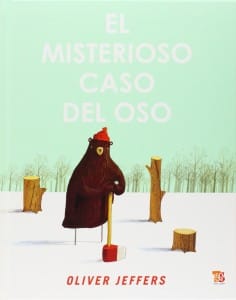 El Misterioso Caso del Oso, Oliver Jeffers (portada)