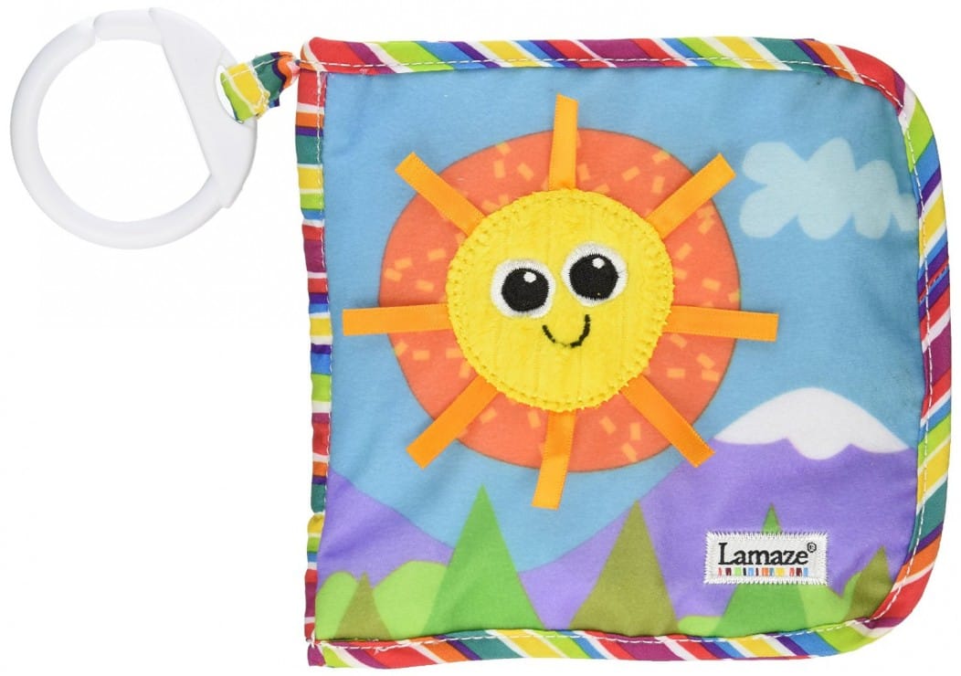 Lamaze Mi Pulpito Miguel – Juguete Sensorial De Tela Con Texturas, Colores Y Anilla Para Morder