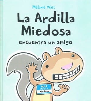 La Ardilla Miedosa encuentra un amigo (portada)