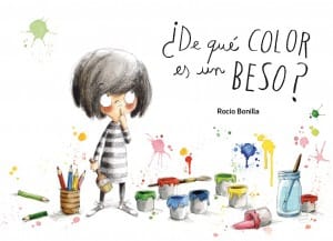 ¿De qué color es un beso? (portada)