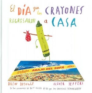 El día que los crayones regresaron a casa (portada)