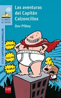 Las Aventuras del Capitán Calzoncillos (portada)