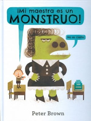 ¡Mi maestra es un monstruo! (portada)