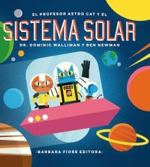 El Profesor Astrocat y el Sistema Solar (portada)