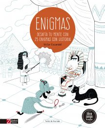 Enigmas - Desafía tu mente con 25 misterios de la historia (portada)