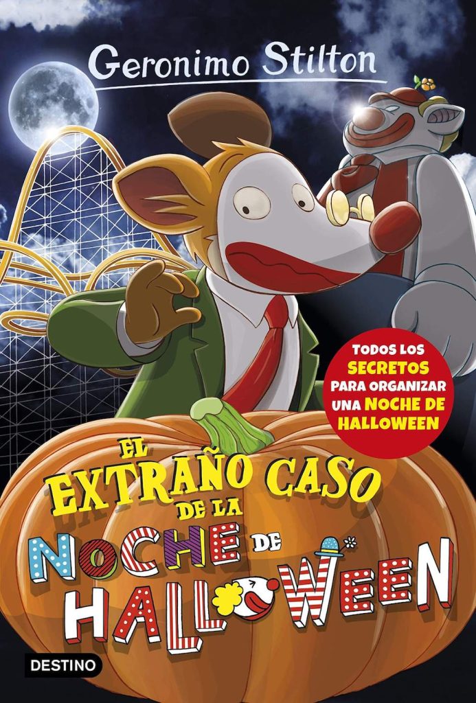 Gerónimo Stilton: El extraño caso de la noche de Halloween (portada)
