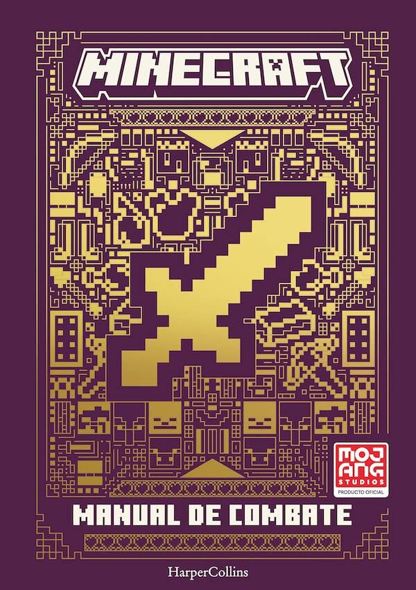 Manual de combate de Minecraft (portada)