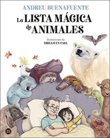 La lista mágica de animales, portada del libro