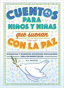 Portada cuentos para niños y niñas que sueñan con la paz